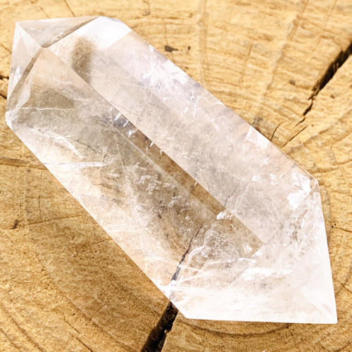 Bergkristal dubbeleinder mineraal