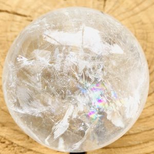 Bergkristal bol 77 mm gepolijst