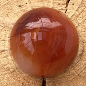 Carneool bol 4 cm mineraal