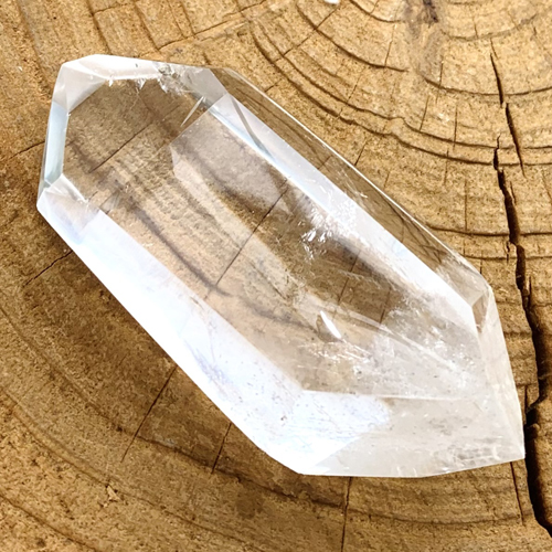 Bergkristal dubbeleinder 83 mm