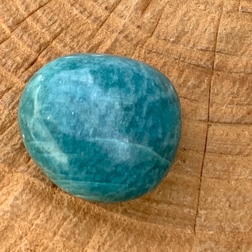 K00906 Amazoniet trommelsteen 19 gram Amazoniet trommelsteen 19 gram
